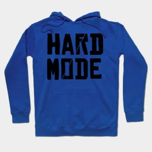 Hard Mode Logo Black Hoodie